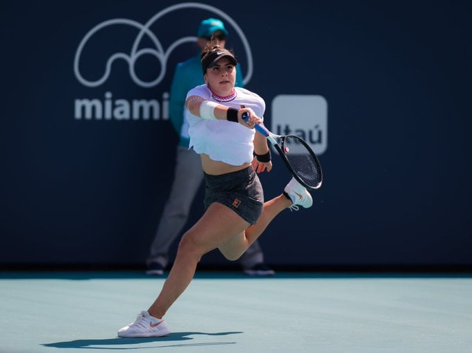 Andreescu es más que Anisimova en Miami