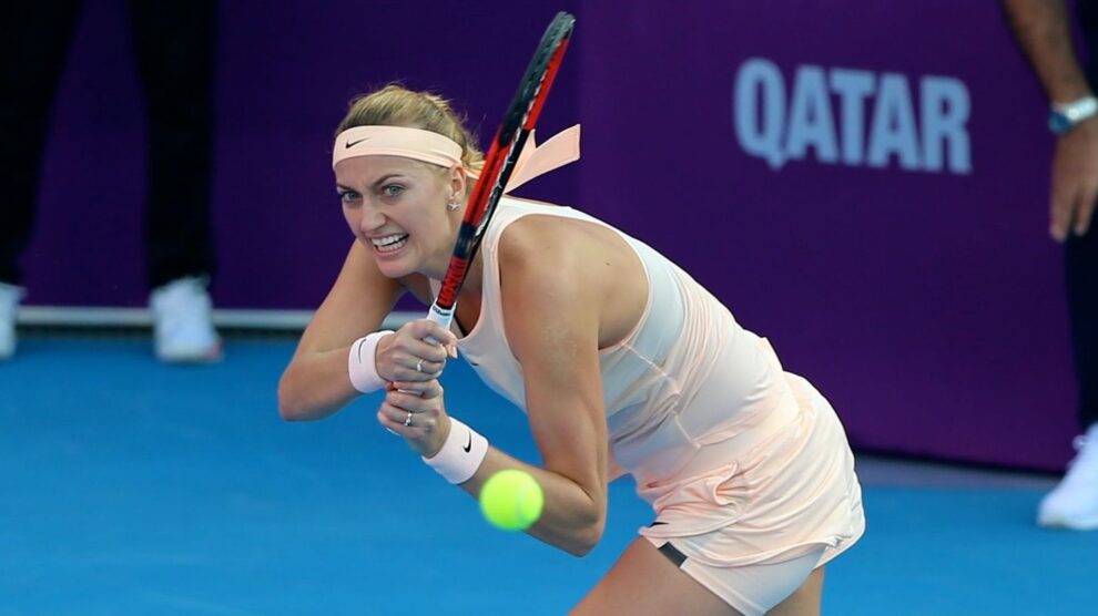 Kvitova Pegula WTA Doha 2021