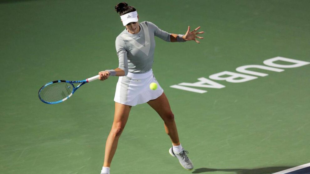 Muguruza Begu WTA Dubai