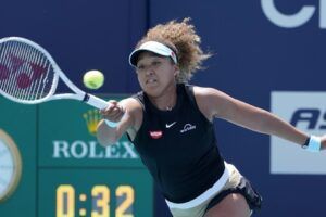 Osaka debut Miami Open