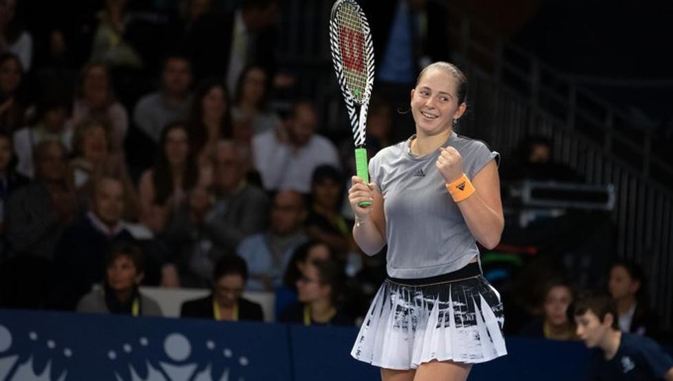 Ostapenko Bertens WTA Doha