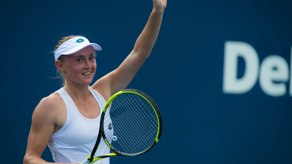 Sasnovich Bouchard WTA Lyon