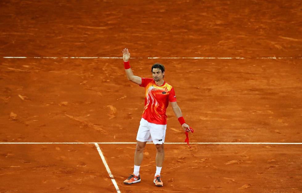 David Ferrer retiro Madrid