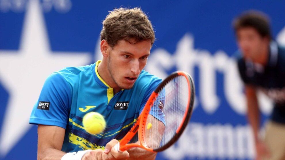 Carreño muestra su buena forma ante Thompson - Carreño Thompson ATP Barcelona