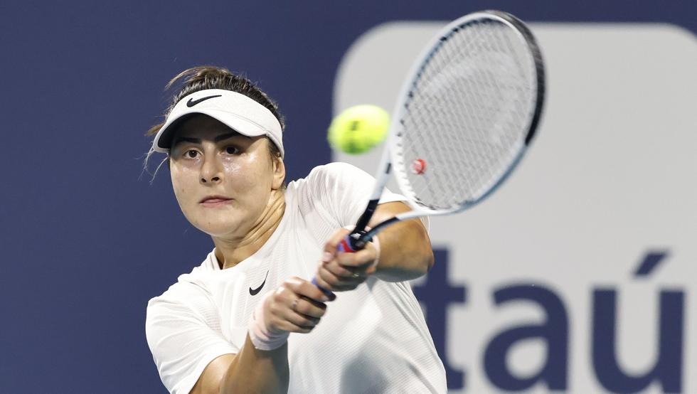 Andreescu Sakkari Miami Open