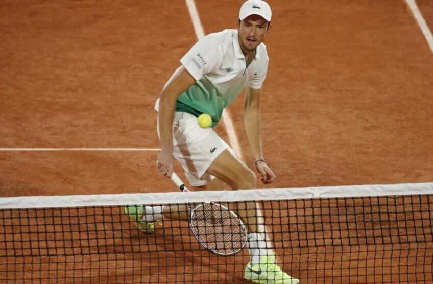 Daniil Medvedev polvo Montecarlo
