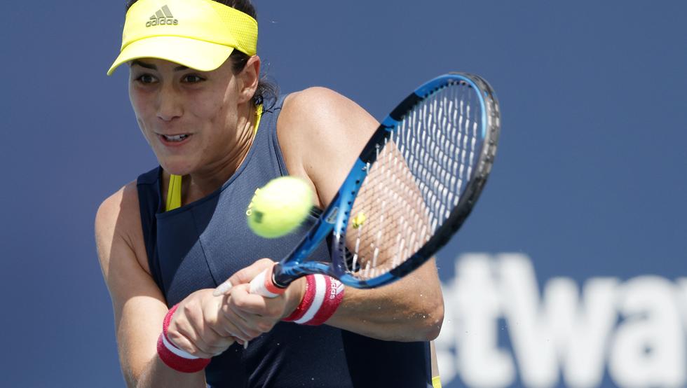 Garbiñe Muguruza debuta a lo grande en Charleston