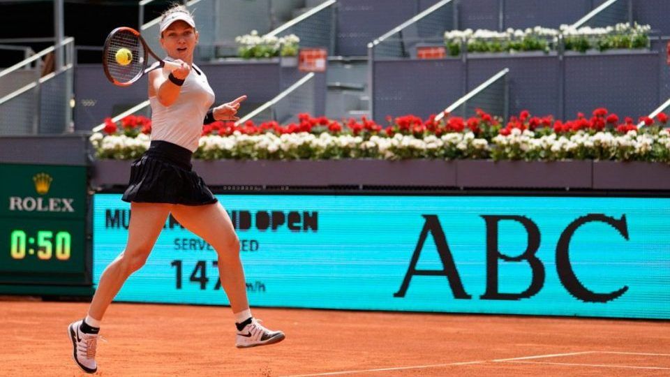 Halep Sorribes WTA Madrid