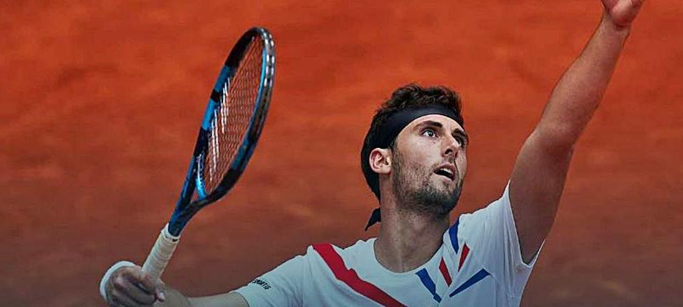 Taberner al cuadro final de Roland Garros arrasando
