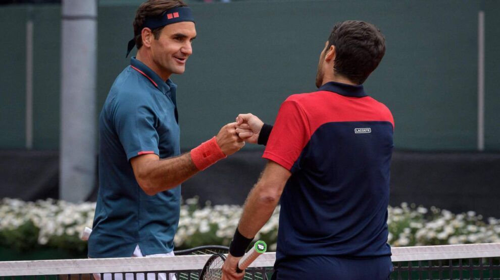 Andújar partido Federer Ginebra