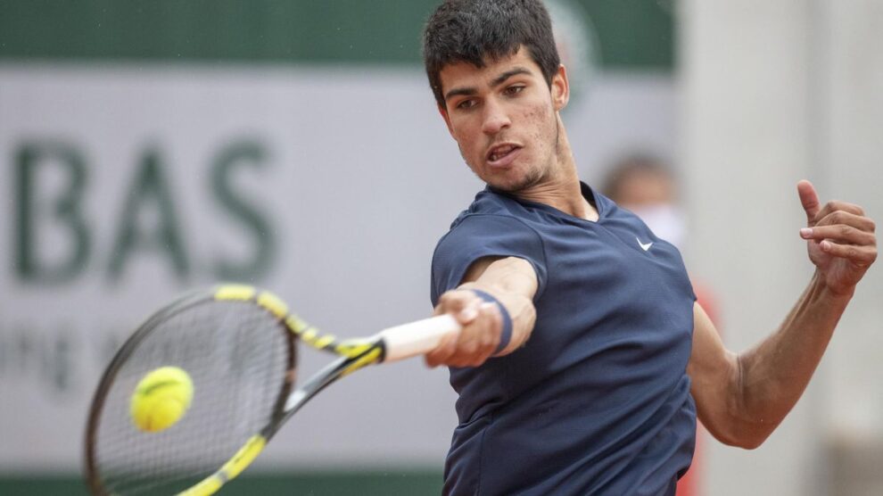 Alcaraz Basilashvili Roland Garros