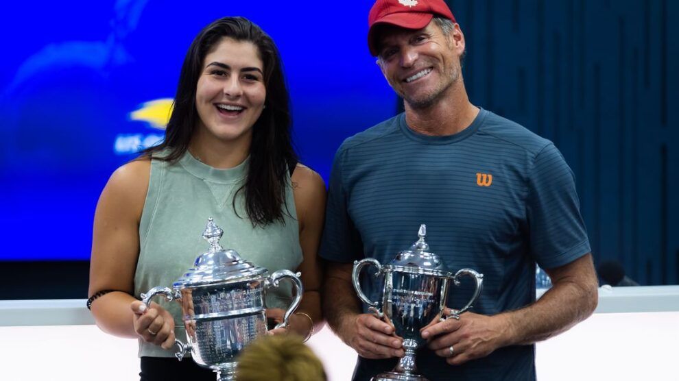 andreescu ruptura entrenador
