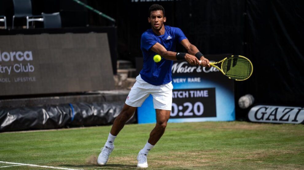 Federer Auger Aliassime ATP Halle