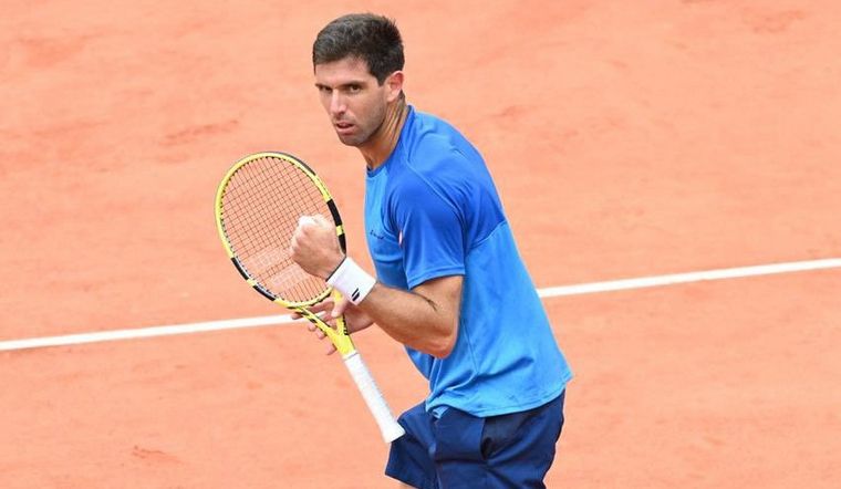 Delbonis tercera Roland Garros