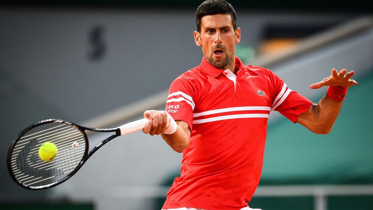 Djokovic Sandgren Roland Garros