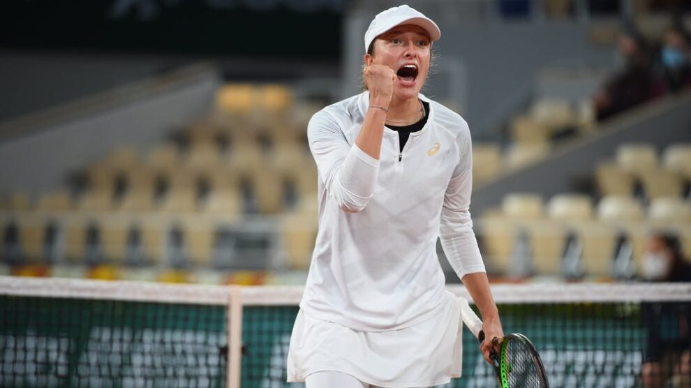 Swiatek Kontaveit Roland Garros