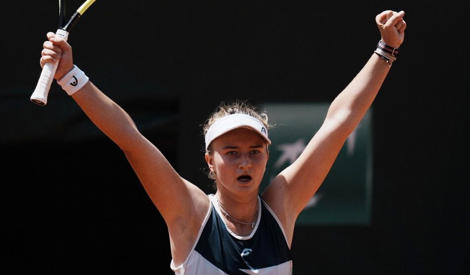 Krejcikova Sakkari Roland Garros