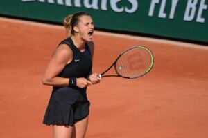 Sabalenka Sasnovich Roland Garros