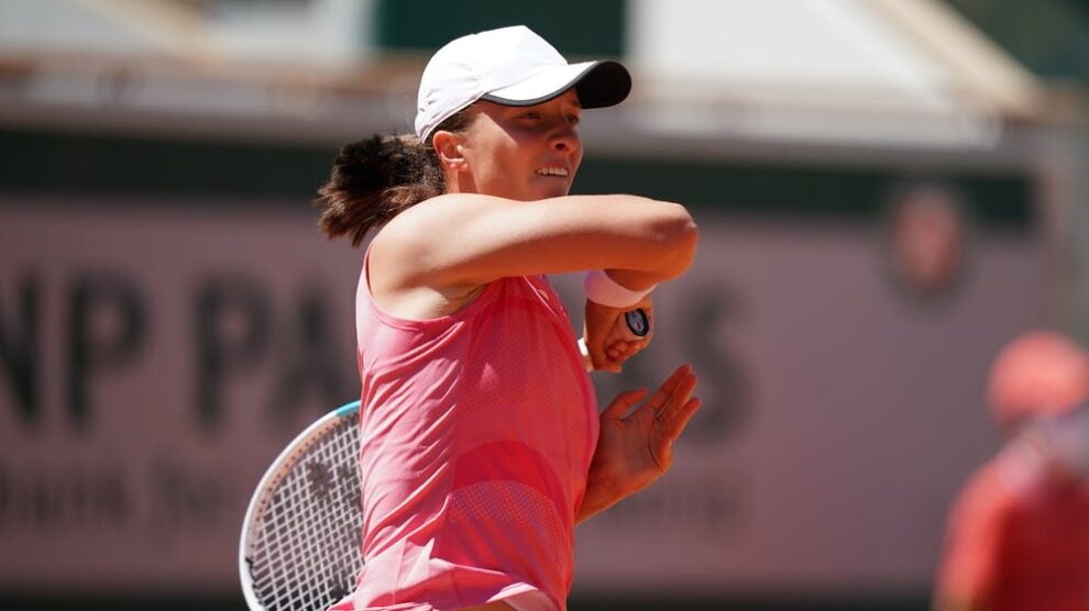Swiatek Peterson Roland Garros