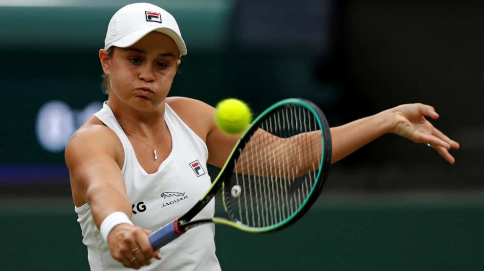 Barty Tomljanovic WTA Wimbledon