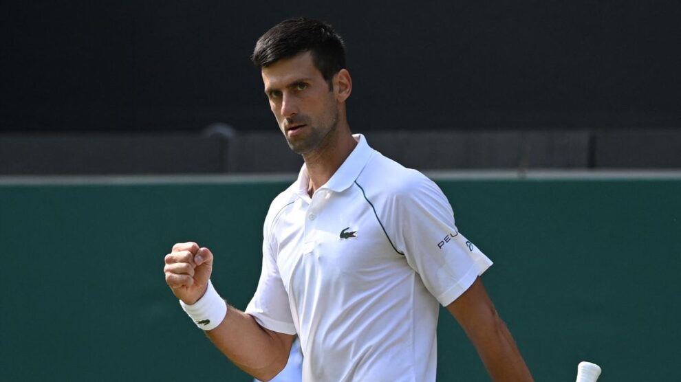 Djokovic Kudla ATP Wimbledon
