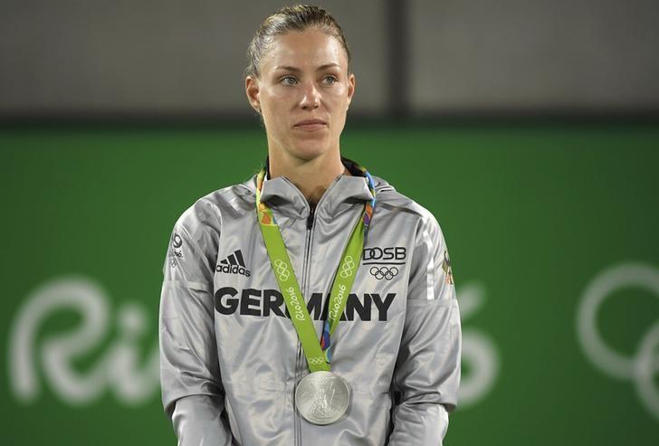 kerber baja juegos olímpicos