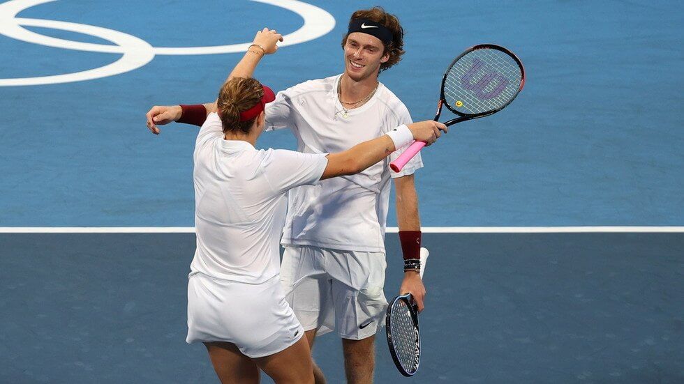 Pavlyuchenkova Rublev JJOO Tokio
