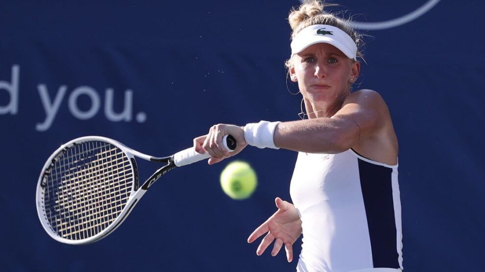 Teichmann Pliskova WTA Cincinnati
