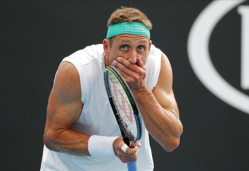 descalificación tennys sandgren
