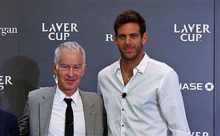 Del Potro compartirá cancha con una leyenda del tenis