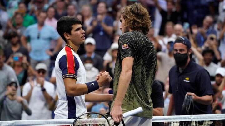 Alcaraz tsitsipas declaraciones us open