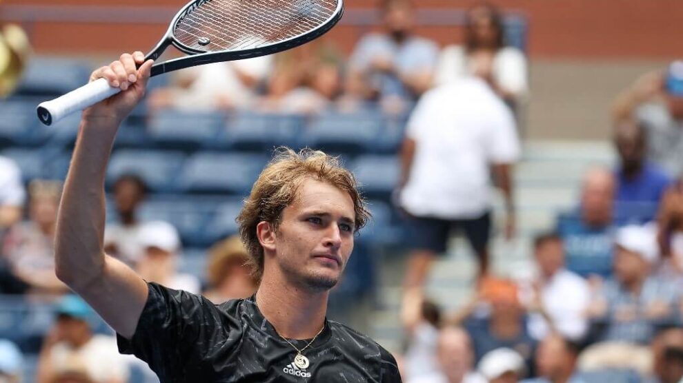 Zverev Harris US Open