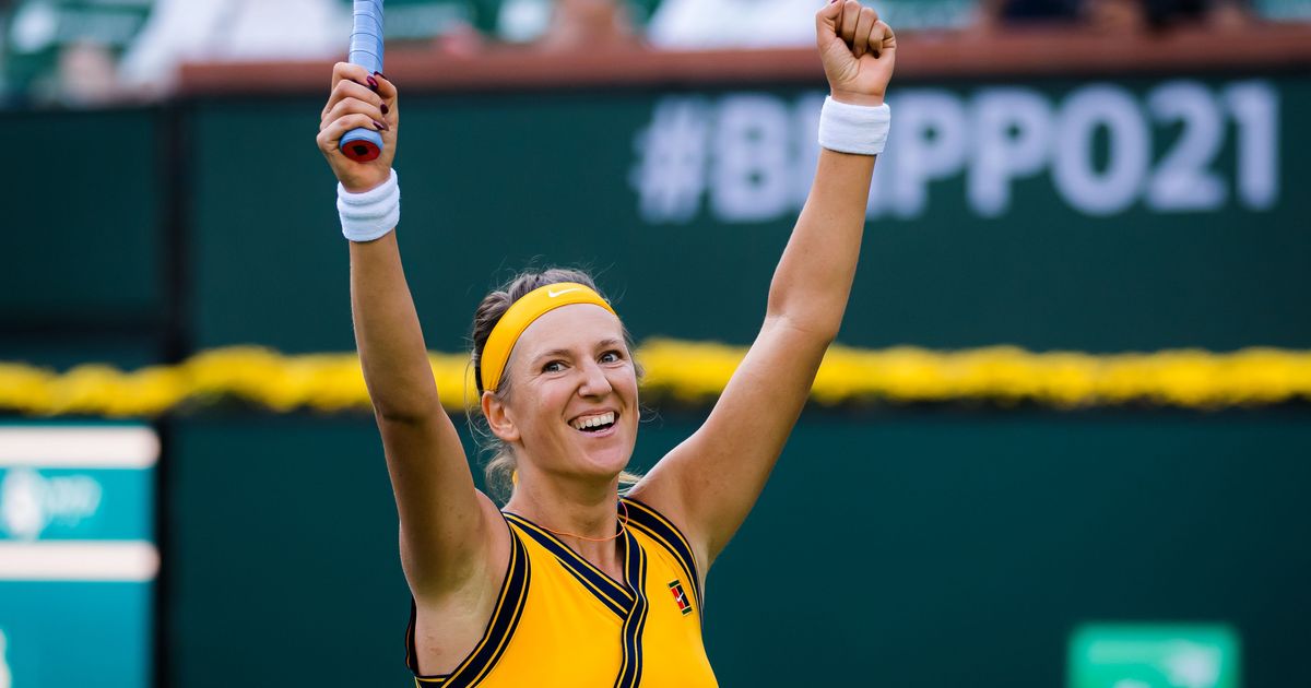 Azarenka Ostapenko Indian Wells