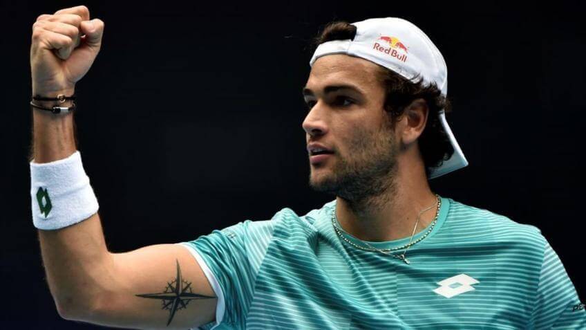 Berrettini Popyrin ATP Viena