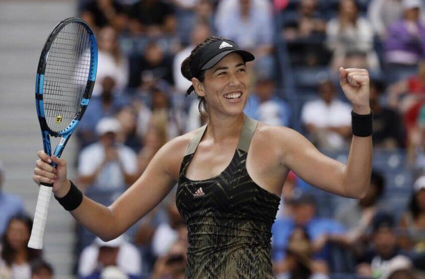 Muguruza Hontama WTA Chicago