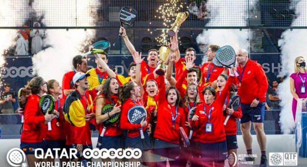 España campeona Mundial pádel