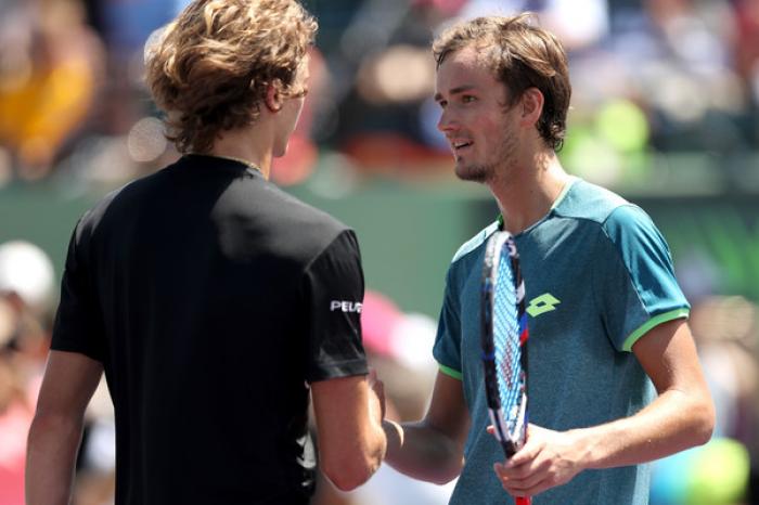 Zverev enfrentarse Medvedev