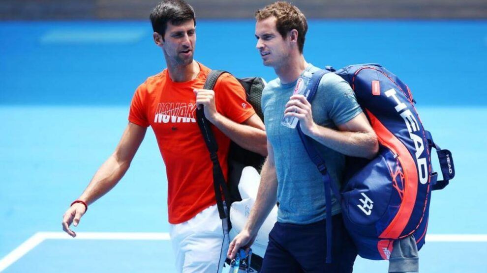 Murray djokovic vacunado ao