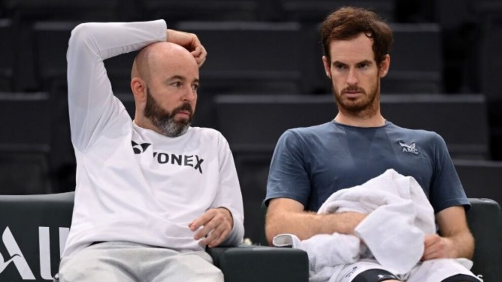 Murray entrenador Jamie Delgado