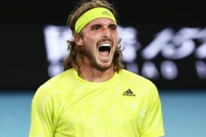 Tsitsipas no sentir dolor