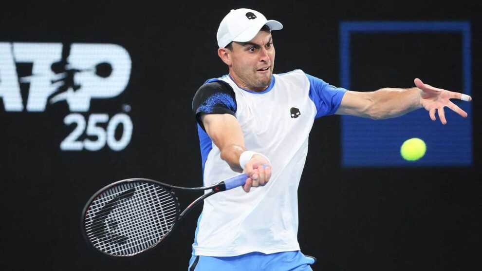 Karatsev Evans ATP Sídney