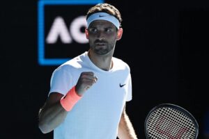 Dimitrov salva bolas partido