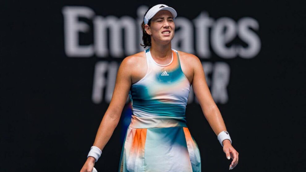 Muguruza esto duele mucho