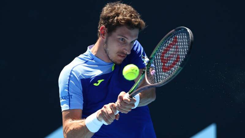Carreño y el objetivo del top 10