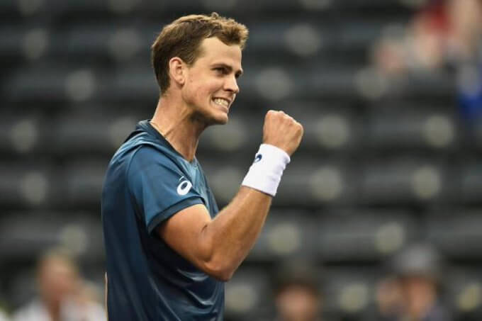 Vasek Pospisil corona Quimper