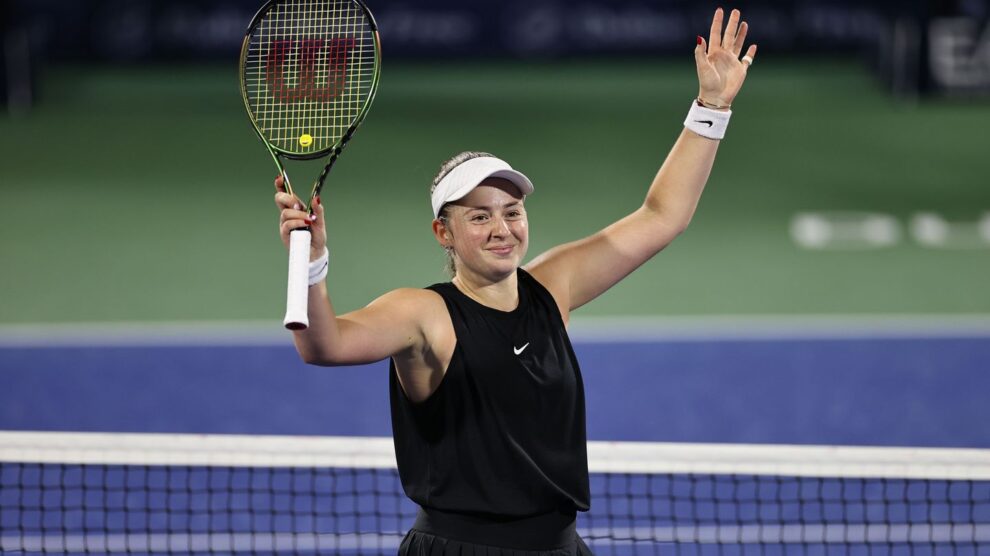 Ostapenko Halep WTA Dubái