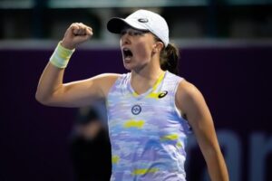 Swiatek Sakkari WTA Doha