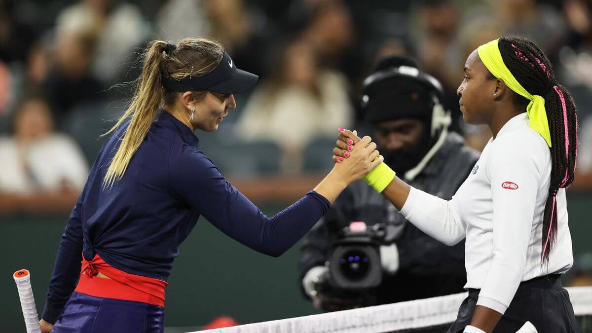 televisión wta doha badosa gauff