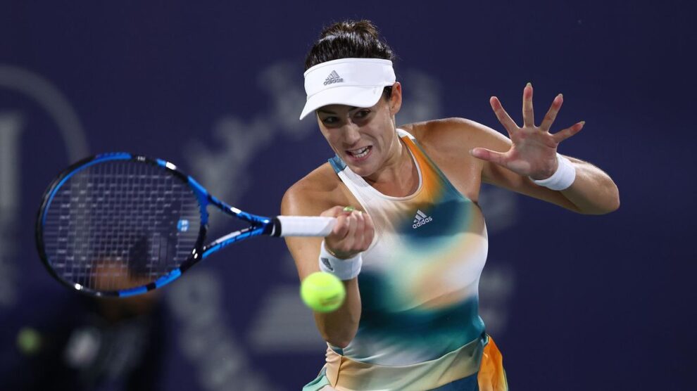 televisión wta dubái muguruza kudermetova