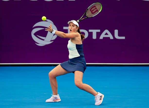 Ostapenko WTA Doha